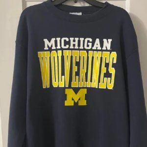 Vintage Michigan Wolverines Crewneck Sweatshirt Men's Large Champion